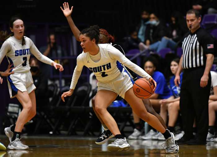 Benson South Medford girls basketball Taylor Balkom 47